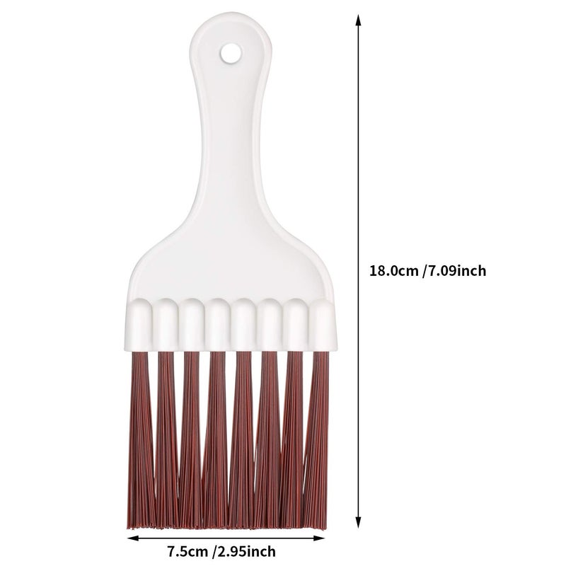 Fiada 2 Pcs Air Conditioner Condenser Fin Brush Ac Coil Cleaner Brush for Refrigerator Coil(2) - Image 2